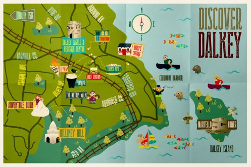 Discover Dalkey Map